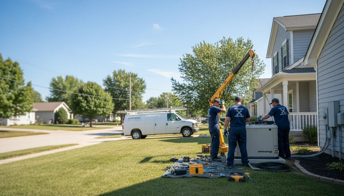 Generator Installation in Harpers Ferry, IA near me